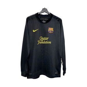 barcelona langermet retro drakt borte 2011-2012