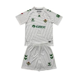 real betis barn keeper drakt sett hvit 2025-2026