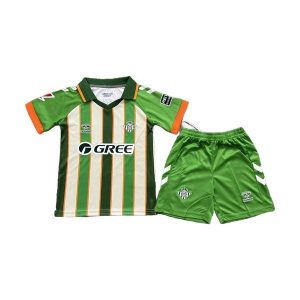 real betis barn spesialutgave drakt sett hvit gronn 2026-2027