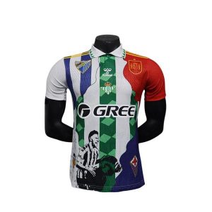 real betis drakt spesialutgave spillerversjon hvit rod bla joaquin 2025-2026