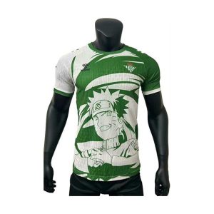 real betis drakt spesialutgave spillerversjon gronn hvit Naruto 2025-2026