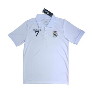 polo real madrid hvit 2025-2026