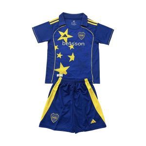 boca juniors barn spesialutgave drakt sett bla gul 2026-2027