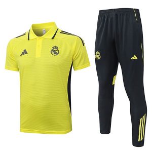 trenings real madrid gul 2025-2026 polo sett