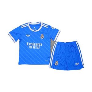 real madrid barn drakt sett tredje 2025-2026