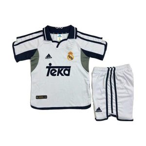 real madrid barn retro drakt hjemme 2000-2001