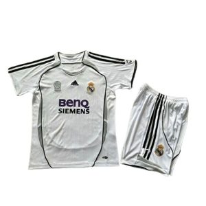 real madrid barn retro drakt hjemme 2006-2007