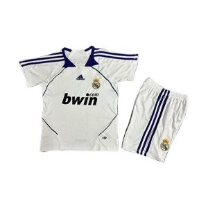 real madrid barn retro drakt hjemme 2007-2008