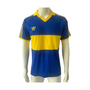 boca juniors retro drakt hjemme 1985-1986