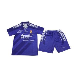real madrid barn retro drakt borte 1994-1996