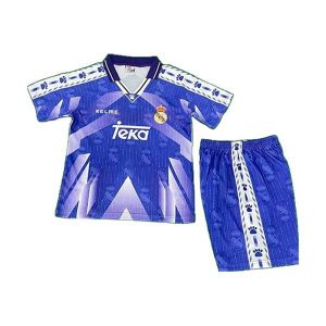 real madrid barn retro drakt borte 1996-1997