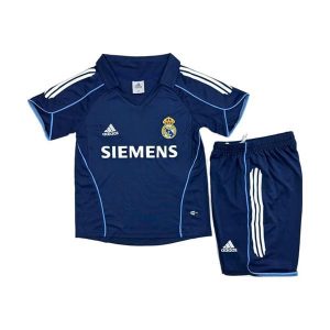 real madrid barn retro drakt borte 2005-2006