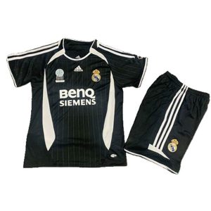 real madrid barn retro drakt borte 2006-2007