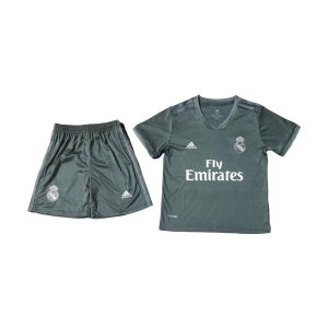 real madrid barn retro drakt borte 2018-2019