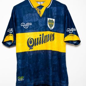 boca juniors retro drakt hjemme 1995-1996