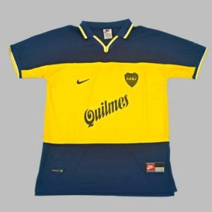 boca juniors retro drakt hjemme 1998-1999