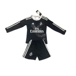 real madrid barn langermet drakt sett retro tredje 2014-2015
