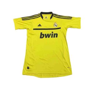 real madrid retro bwin keeper drakt gul 2011-2012