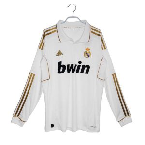 real madrid retro bwin langermet drakt hjemme 2011-2012