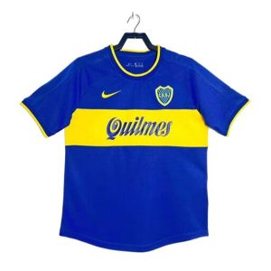 boca juniors retro drakt hjemme 2000-2001