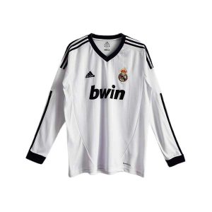 real madrid retro bwin langermet drakt hjemme 2012-2013