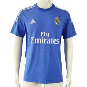 real madrid retro fly emirates drakt borte 2013-2014