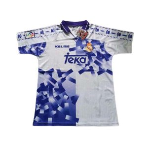 real madrid retro kelme teka drakt tredje 1996-1997