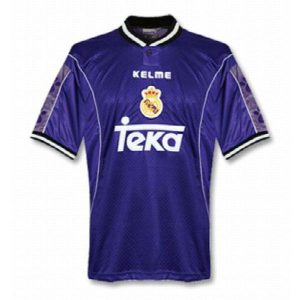 real madrid retro kelme teka drakt borte 1997-1998
