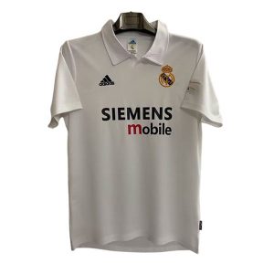 real madrid retro siemens mobile drakt hjemme 2002-2003