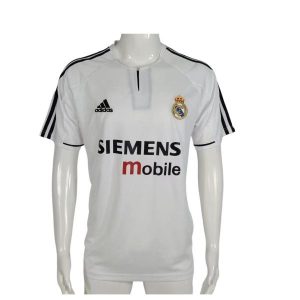 real madrid retro siemens mobile drakt hjemme 2003-2004