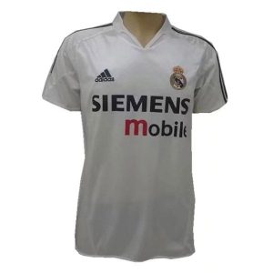 real madrid retro siemens mobile drakt hjemme 2004