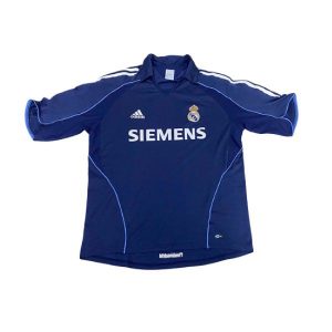 real madrid retro siemens drakt borte 2005-2006