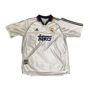 real madrid retro teka drakt hjemme 1998-2000
