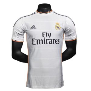 real madrid retro drakt hjemme spillerversjon 2013-2014