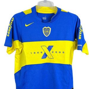 boca juniors retro drakt hjemme 2005
