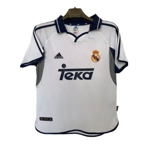 real madrid retro drakt hjemme 2000-2001