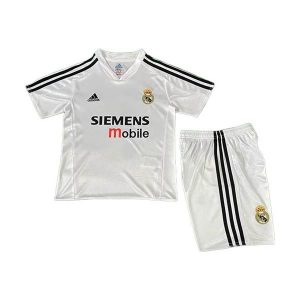 real madrid retro barn drakt hjemme siemens 2004-2005