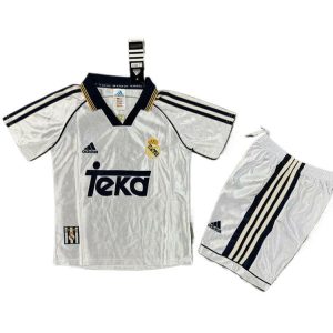 real madrid retro barn drakt hjemme 1998-2000