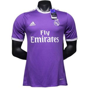 real madrid retro drakt borte spillerversjon 2016-2017