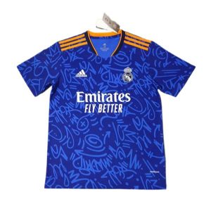 real madrid retro drakt borte 2021-2022