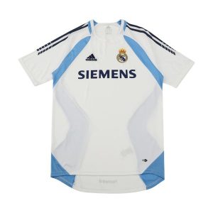 real madrid retro trenings drakt hvit 2003-2004