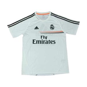 real madrid retro trenings drakt hvit 2013-2014