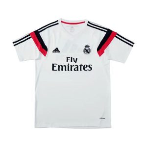 real madrid retro trenings drakt hvit 2014-2015