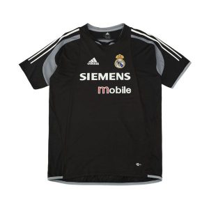 real madrid retro trenings drakt svart 2004-2005