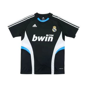 real madrid retro trenings drakt svart 2008-2009