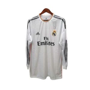 real madrid retro langermet drakt hjemme 2013-2014
