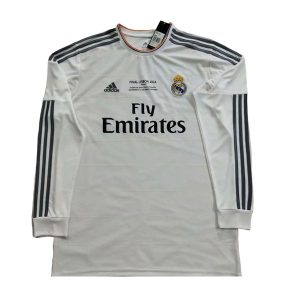 real madrid retro langermet drakt hjemme 2014