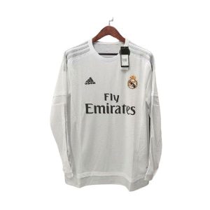 real madrid retro langermet drakt hjemme 2015-2016