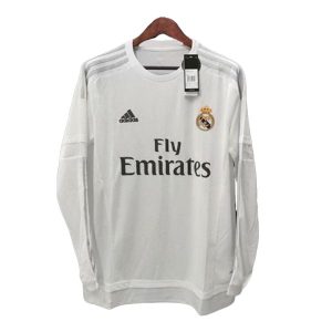 real madrid retro langermet drakt hjemme 2016-2017