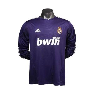 real madrid retro langermet drakt tredje spillerversjon 2010-2011